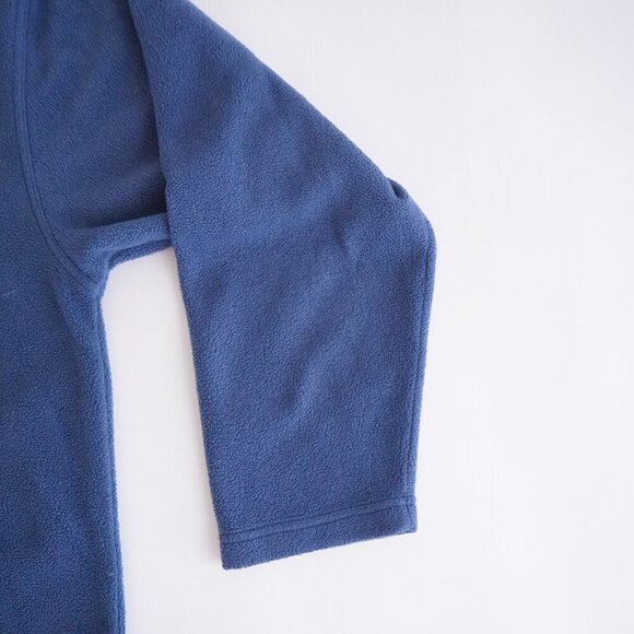 VTG '90S Northern Elements Blue Fleece Quarter Zip Hiking Pullover Sweater XL - Picture 8 of 10